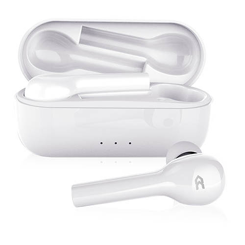 *Auricular avenzo tws con power bank color blanco