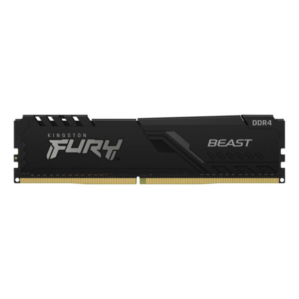 *Memoria ram ddr4 16gb kingston - 3200mhz - pc4 - 25600 - fury beast rgb - negro - 1.2v