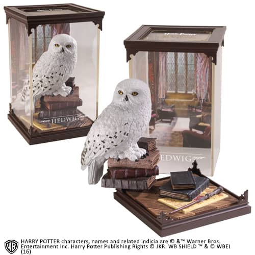 *Figura the noble collection harry potter criaturas magicas hedwig