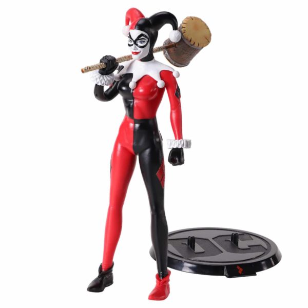 *Figura the noble collection bendyfigs dc comics harley quinn