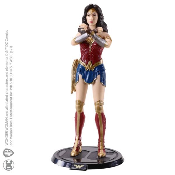 *Figura the noble collection bendyfigs dc comics wonder woman ww 84 pelicula