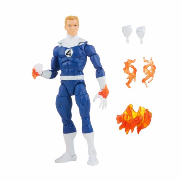 *Figura hasbro human torch 15 cm fantastic four marvel legends f45955l0