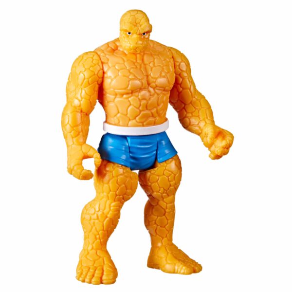 *Figura hasbro the thing (la cosa) 9.5 cm fantastic four marvel legends retro f3817