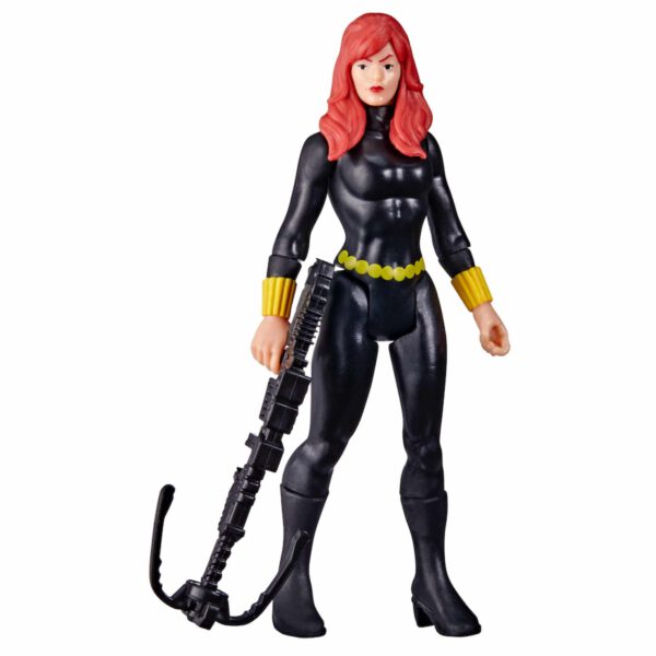 *Figura hasbro black widow  9.5 cm marvel legends retro