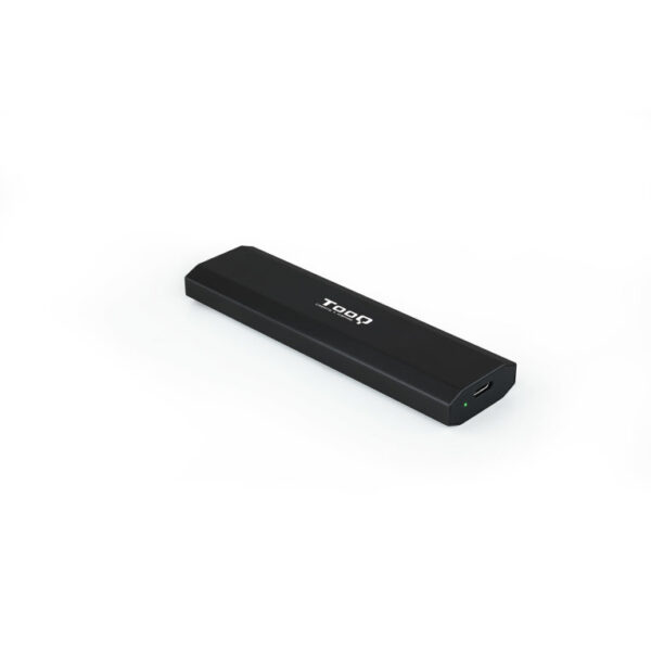 *Caja externa tooq tqe - 2223b para ssd m.2 usb tipo c negro