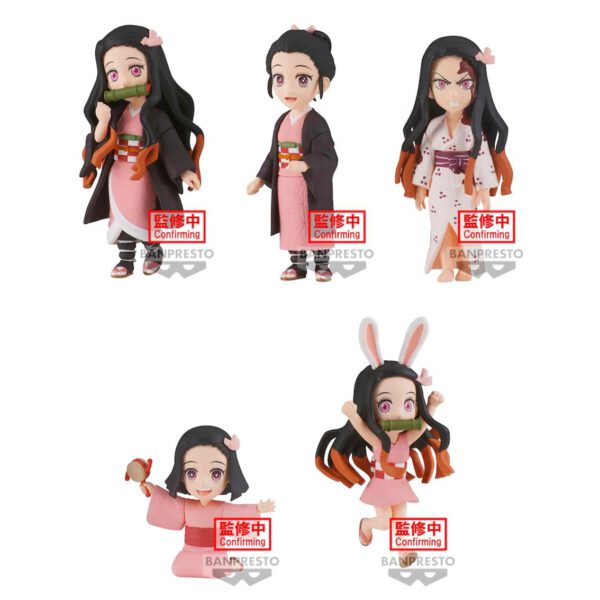*Figura banpresto demon slayer kimetsu no yaiba world collectable nezuko kamado collection unidad aleatoria