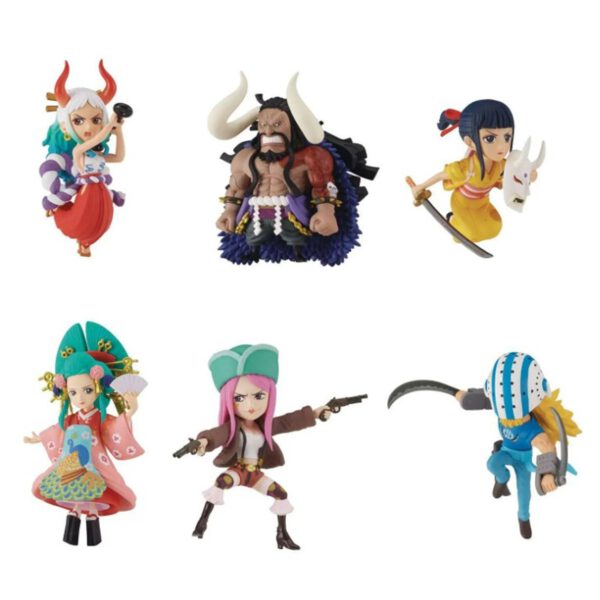 *Figura banpresto one piece wcf los grandes piratas 100 paisajes vol. 8 unidad aleatoria