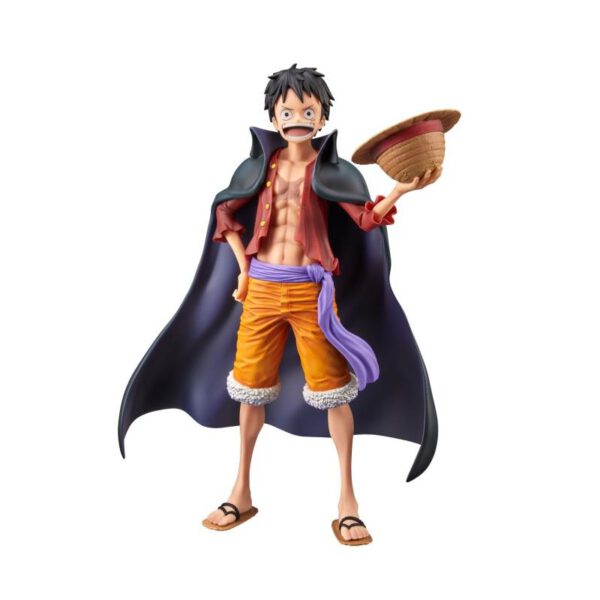 *Figura banpresto one piece monkey d luff 2 grandista nero