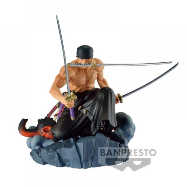 *Figura banpresto one piece dioramatic roronoa zoro the brush