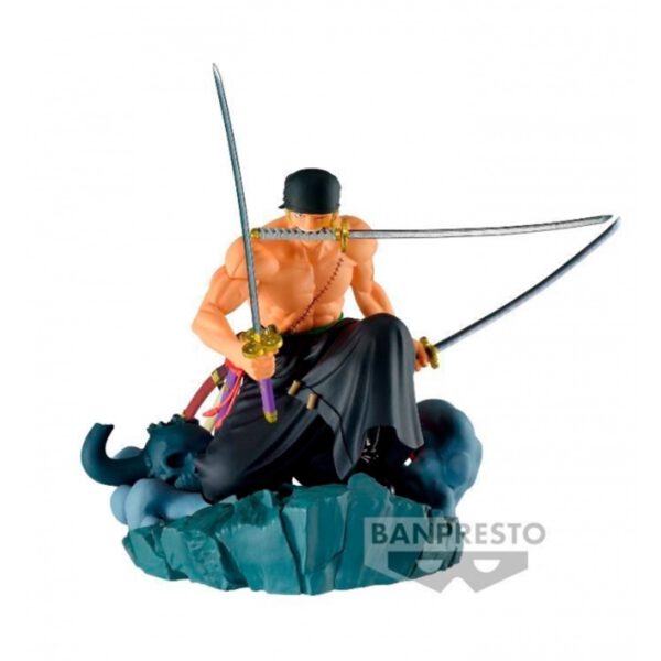 *Figura banpresto one piece dioramatic rorona zoro the anime