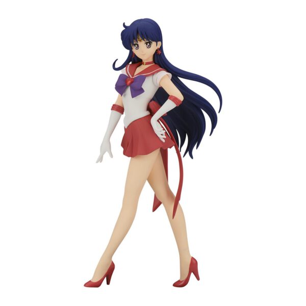 *Figura banpresto pretty guardian sailor moon eternal the movie glitter & glamours super sailor mars marte ver b