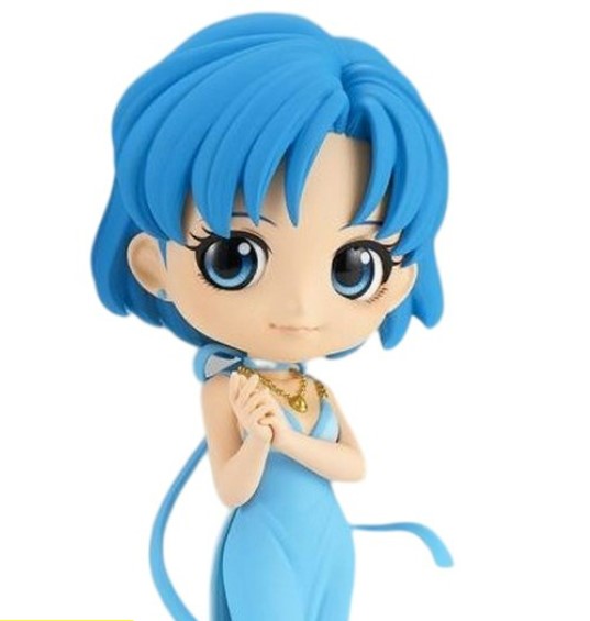*Figura banpresto q posket pretty guardian sailor moon eternal sailor mercury ver. b