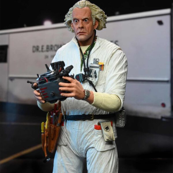 *Figura neca  back to the future -  ultimate doc brown (1985) scale action figure