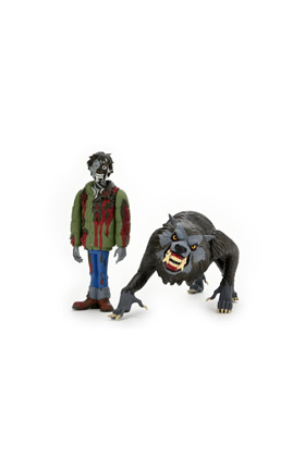 *Pack 2 figuras neca toony terrors jack and kessler wolf werewolf in london
