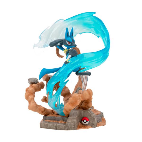 *Figura jazwares pokemon estatua lucario