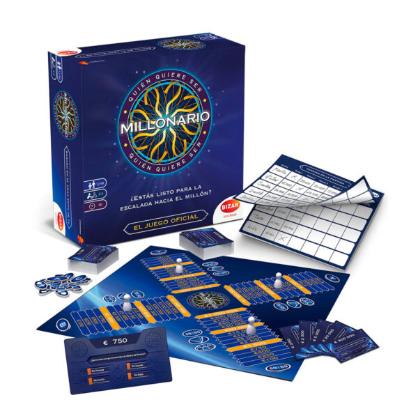 *Juego de mesa bizak quién quiere ser millonario pegi 12
