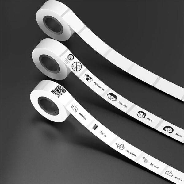 *Papel termico adhesivo leotec para impresora easy organizer