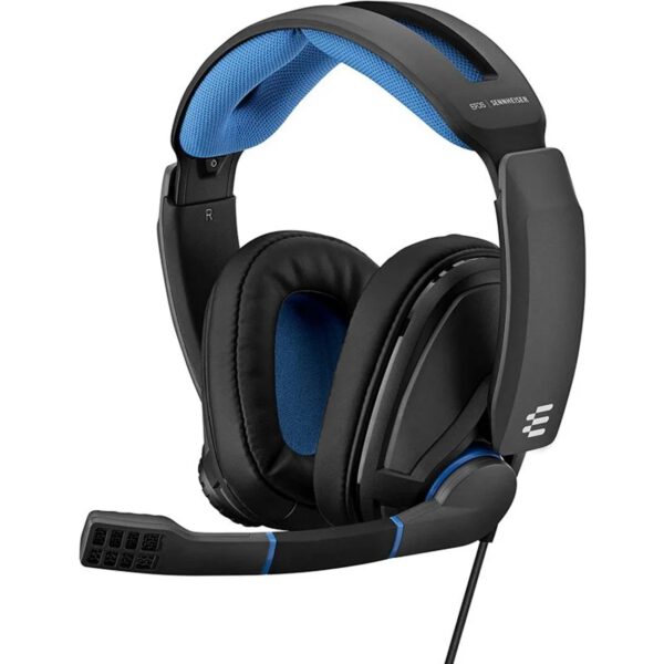 *Auriculares gaming epos sennheiser gsp 300 jack 3.5mm microfono negro y azul