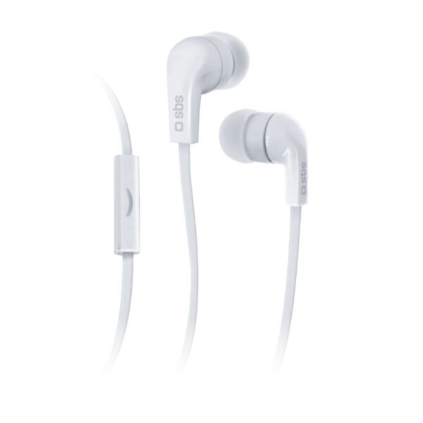 *Auriculares sbs studiomix 30 jack 3.5mm blanco
