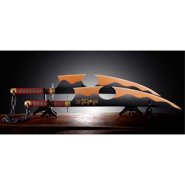*Replica tamashii nations proplica kimetsu no yaiba demon slayer espadas nichirin tengen uzui