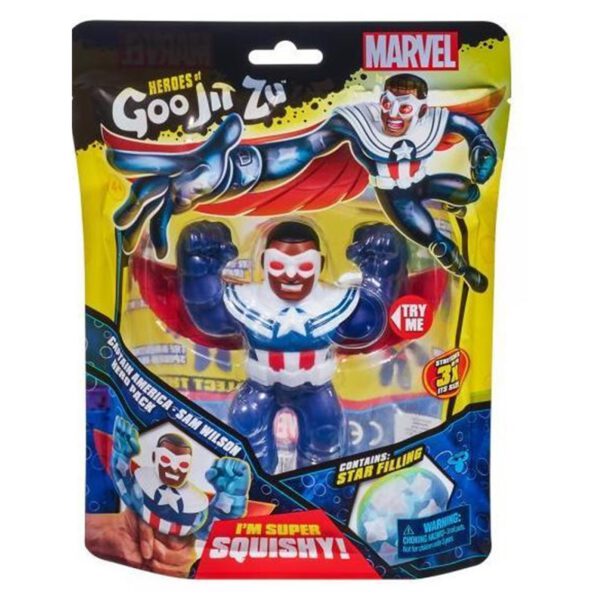 *Figura bandai goo jit zu marvel sam wilson