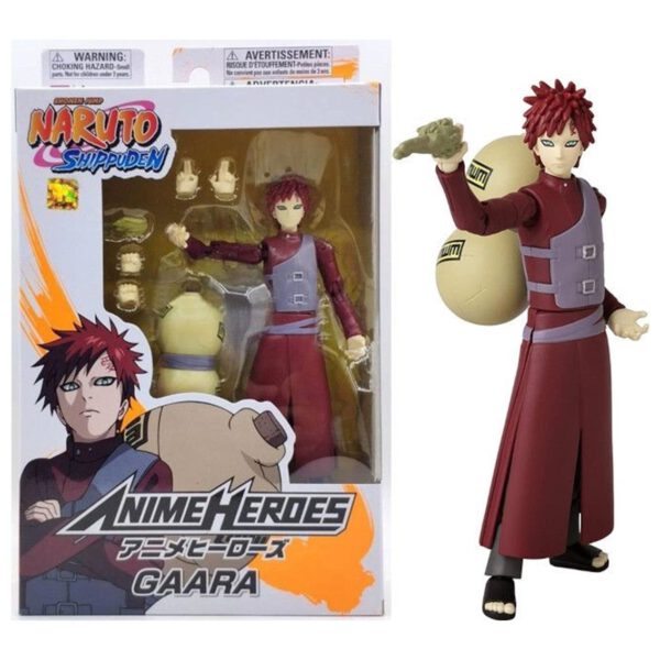 *Figura bandai anime heroes naruto gaara