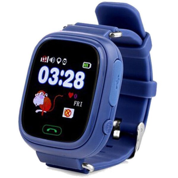 *Reloj smartwatch leotec kids way gps antiperdida azul marino 1.22 pulgadas