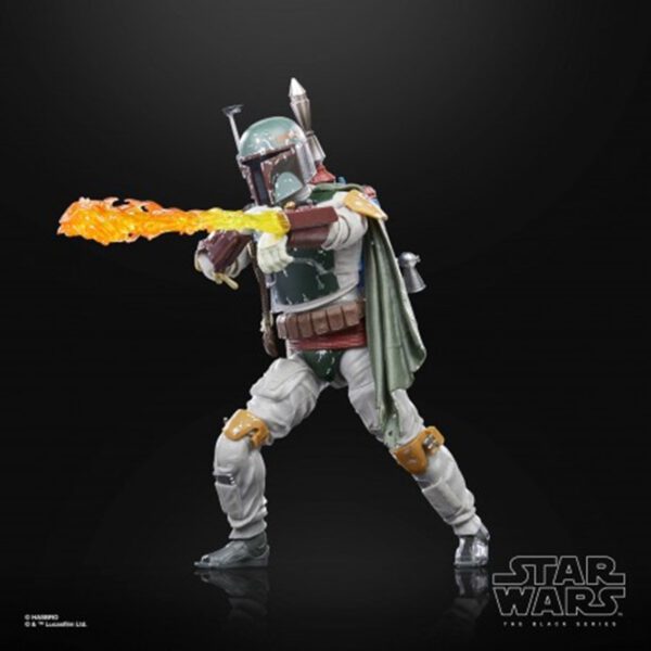 *Figura hasbro the black series star wars 40th aniversario  el retorno del jedi -  boba fett