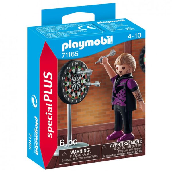 *Playmobil jugador de dardos
