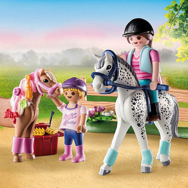 *Playmobil starter pack cuidado de caballos