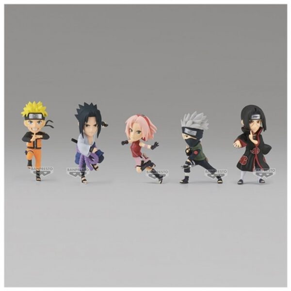 *Figura banpresto naruto shippuden world collectable figure 7cm unidad aleatoria