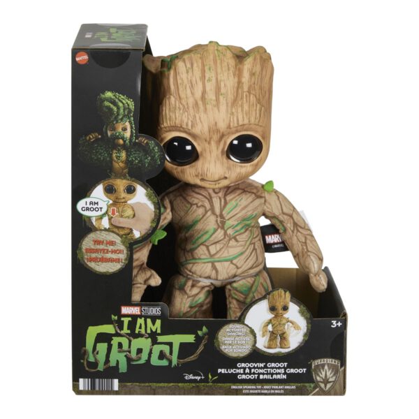 *Groot bailon peluche 28 cm marvel plush re - run