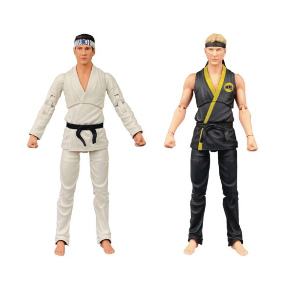 *Set 2 figuras diamond collection cobra kai all valley johnny & daniel