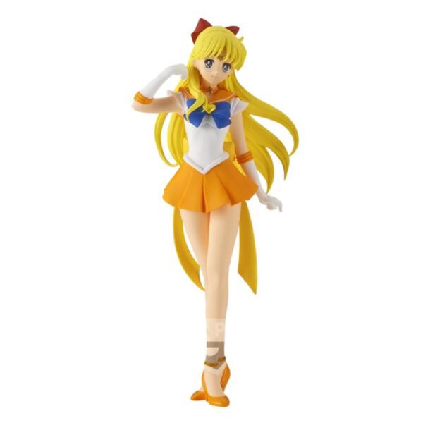 *Figura banpresto pretty guardian sailor moon eternal glitter & glamorous super sailor venus minako aino 23cm