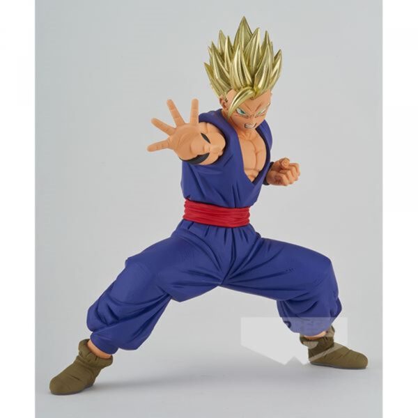 *Figura banpresto dragon ball super: super hero blood of saiyans special xiii super saiyan gohan 12cm