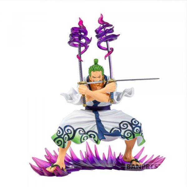 *Figura banpresto one piece dxf special zoro - juro 13cm