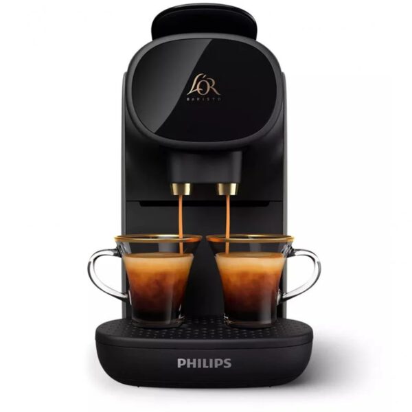 *Cafetera philips l'or barista sublime piano noir boquilla doble - dep.0.8l - doble capsula
