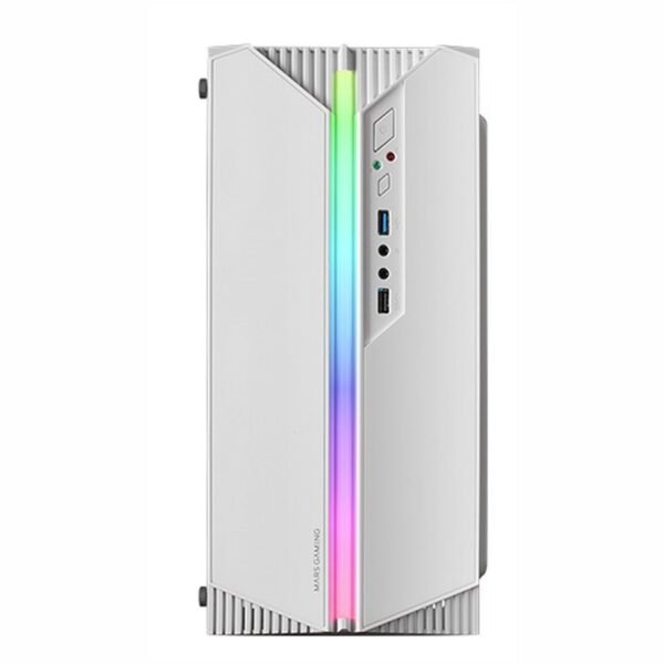 *Caja ordenador mars gaming mc - s1 blanco micro atx 1 x usb 3.0 1 x usb 2.0 1 x 80mm frgb