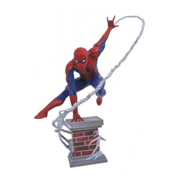 *Figura diamond select toys marvel spider - man premier collection spider - man