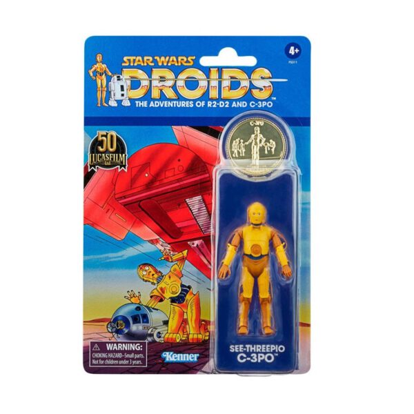 *Figura hasbro star wars the vintage collection -  c3po