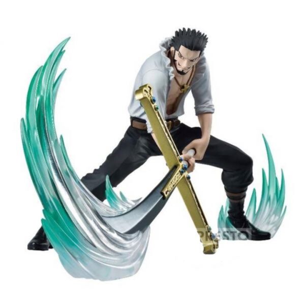 *Figura banpresto one piece dxf special mihawk dracule 12cm