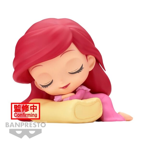 *Figura banpresto q posket disney la sirenita ariel durmiendo ver.a 7cm