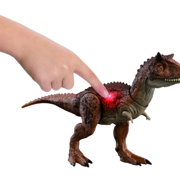 *Figura mattel jurassic world carnotaurus