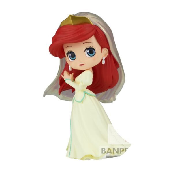 *Figura banpresto q posket disney la sirenita ariel royal style ver.a 14cm