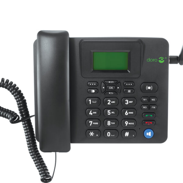 *Telefono fijo doro 4100h 4g black