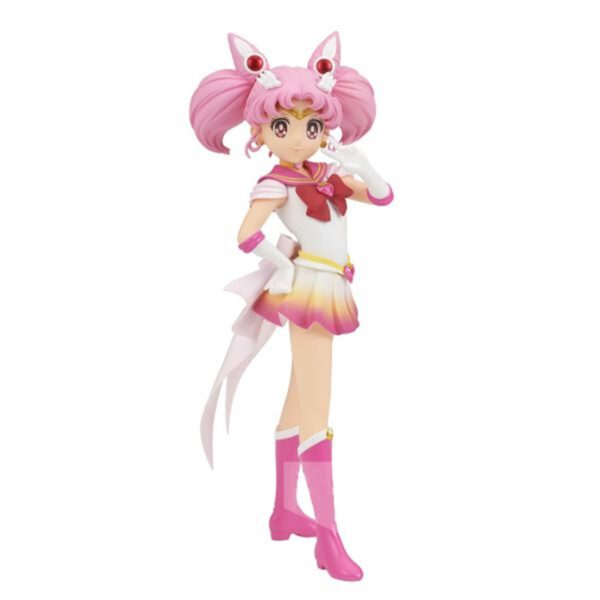 *Figura banpresto pretty guardian sailor moon eternal glitter & glamorous super sailor chibi moon ver.a 17cm