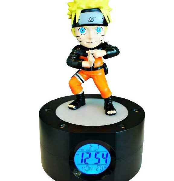 *Lampara despertador reloj naruto naruto shippuden 20 cm