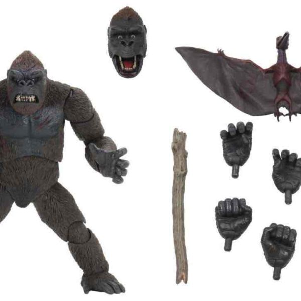 *Figura neca king kong (skull island) scale action figure 20 cm