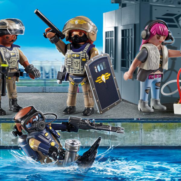 *Playmobil fuerzas especiales set figuras