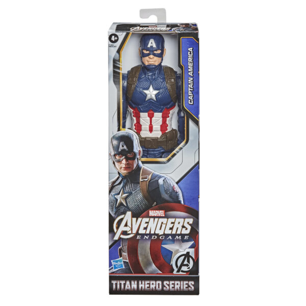 *Figura hasbro marvel titan hero series capitán américa